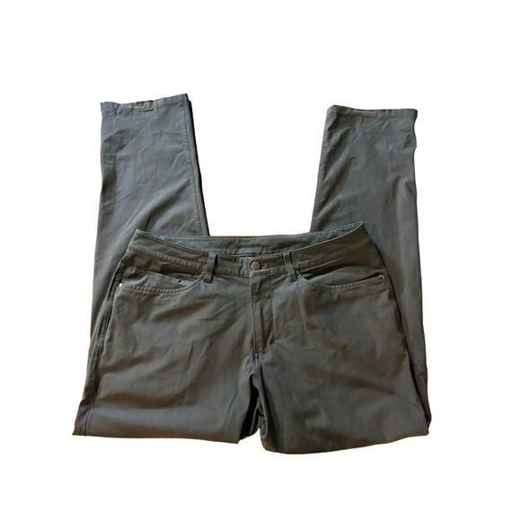 Lululemon Men's ABC pants chinos in obsidian gray waist 34 trousers - Picture 4 of 7